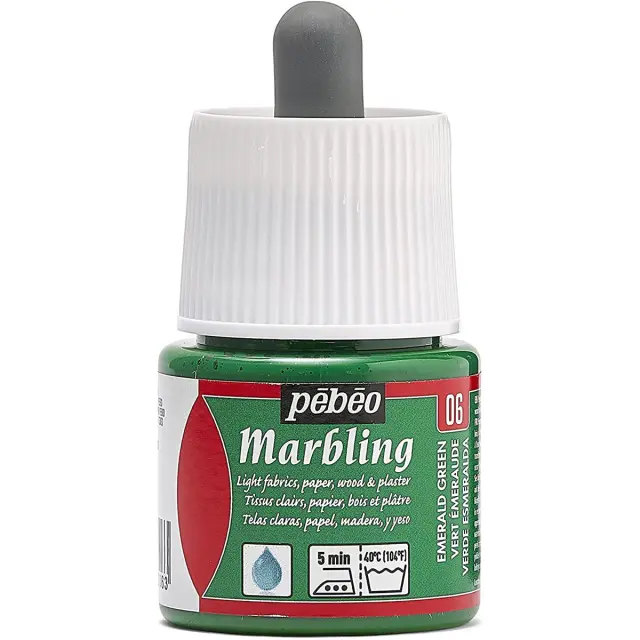 Pebeo Marbling Χρώμα Μαρμαρογραφίας - 06 Emerald Green - 45ml