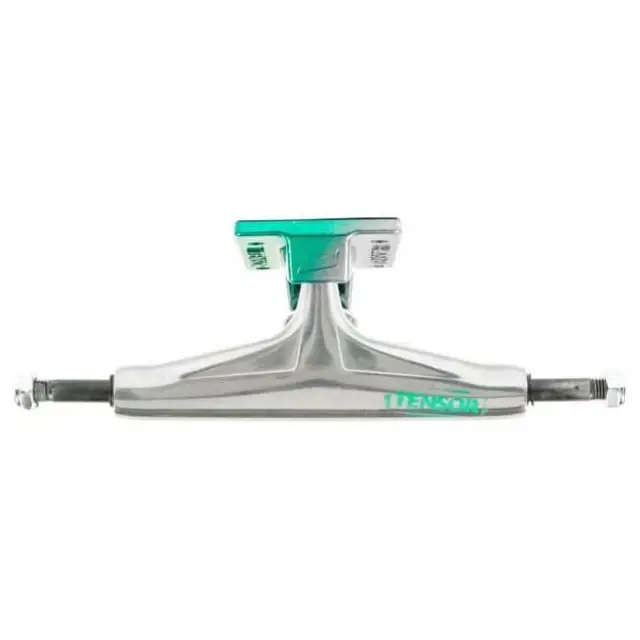 Tensor Stencil Mirror Aluminum Skateboard Trucks - Green Fade Πράσινο - 5.25"