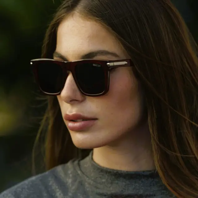 Ghetto New Fashion ClearRed Design Sunglasses Unisex 2