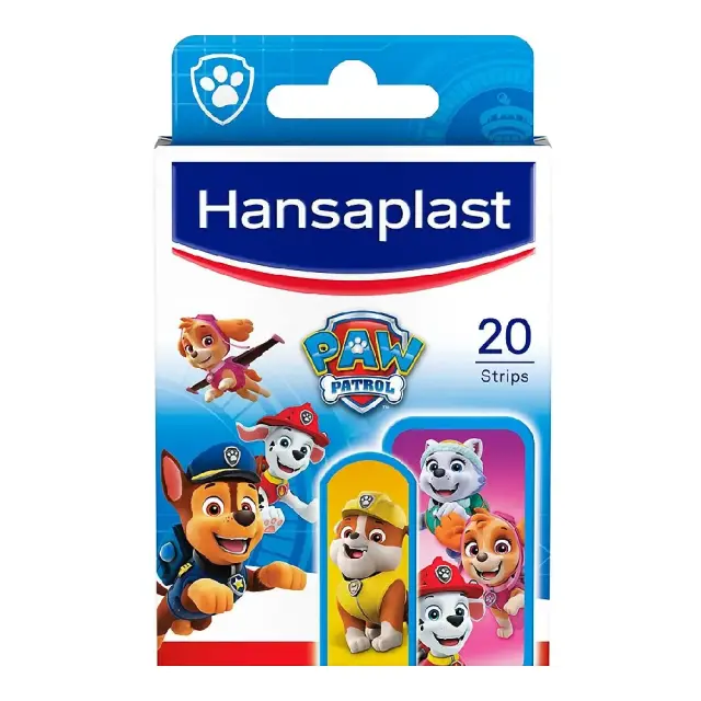 Hansaplast Paw Patrol Strips Παιδικά Αυτοκόλλητα Επιθέματα 20 τμχ
