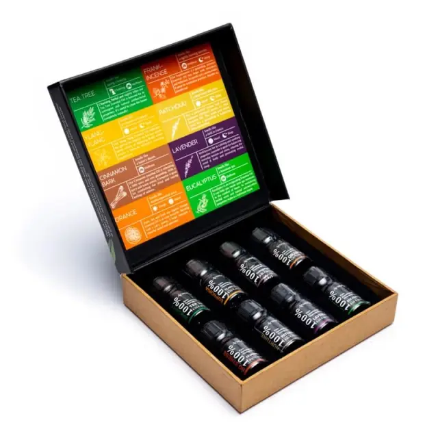 Aromatherapy Gift Set Feel Good Pure Essential Oil – Σετ με 8 Αιθέρια Έλαια 10ml 2