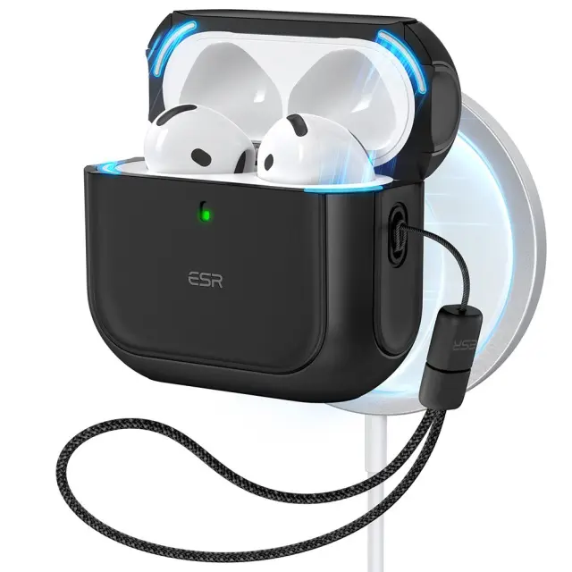 Esr Orbit Halolock Magsafe Apple Airpods 4 / 5 Black