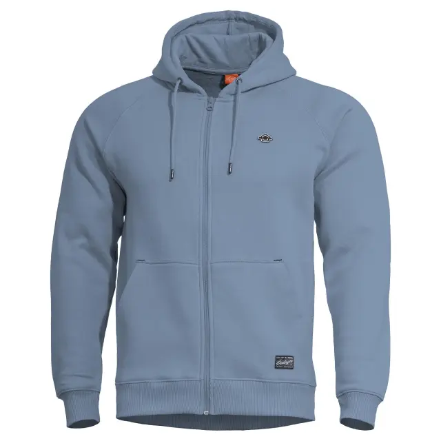 Pentagon Phaeton Hood Zip Sweater-Μπλούζα/Ζακέτα Φούτερ για Καθημερινή Χρήση - 80-Dawn Blue-Γαλάζιο
