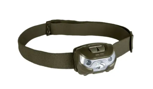 MIL-TEC OD MIL-TEC® HEAD LAMP (CREE XPE)-Φακός Κεφαλής MIL-TEC® OD (CREE XPE) - 06-Χακί-Olive Green