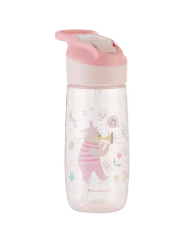 Kikka Boo Παγούρι Με Στόμιο Σιλικόνης 450ml Music Fest Pink 31302030066