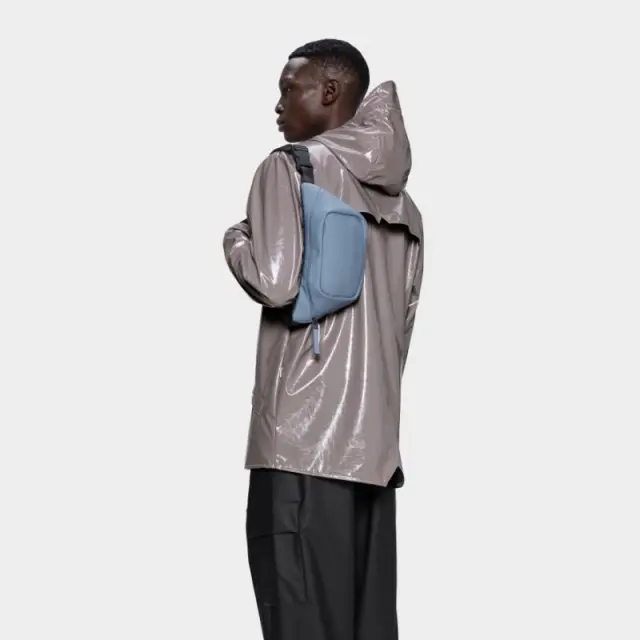 Τσαντάκι μέσης Rains Bum Bag Mini 14730-172 Blue Dusk Μπλε - ONESIZE 3