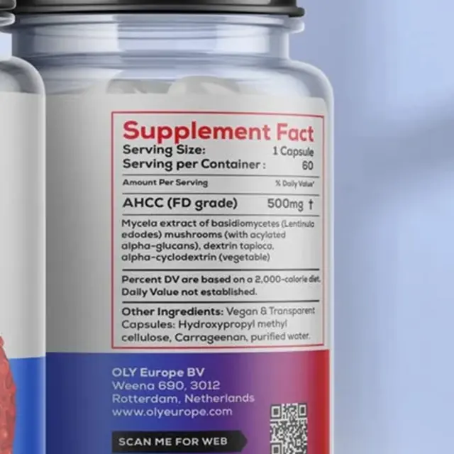 Oly AHCC 500 mg 2