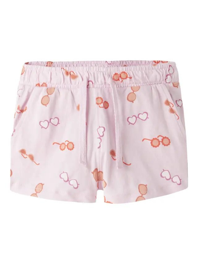 Name It Σορτς κοριτσίστικο πλεκτό Ροζ NMFVIGGA SHORTS F1 NOOS - 13215112
