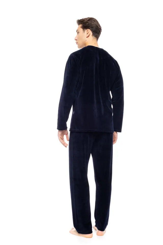 WN-M202 - Yacht Blue - PYJAMA VELVET PC - XL 3