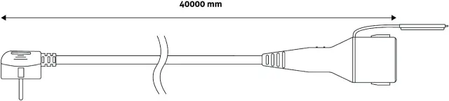 Entac Προέκταση IP44 3g2.5mm2 40m 15.005.0430 3