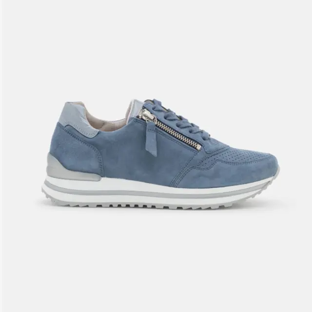 Gabor Sneakers Γυναικείο δέρμα Nubuck Μπλέ GAB/66528 66-NAUTIC