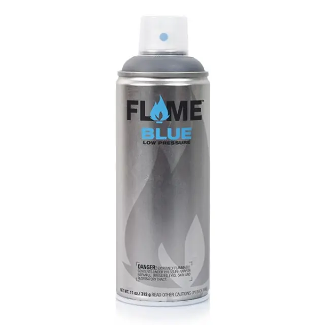 Flame Blue Spray Paint 400ml FB-840 Dark Grey Neutral