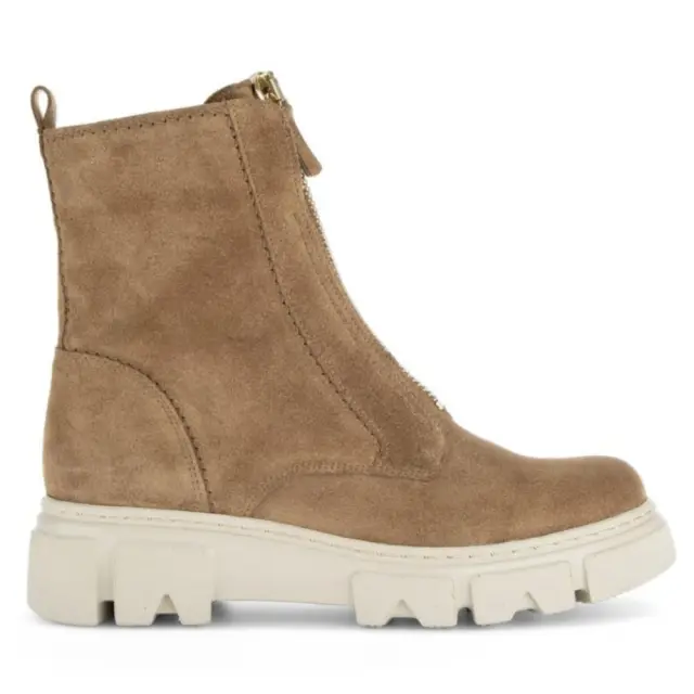 Gabor Μποτάκια Γυναικείο δέρμα suede Μπεζ GAB/71733 14-LION