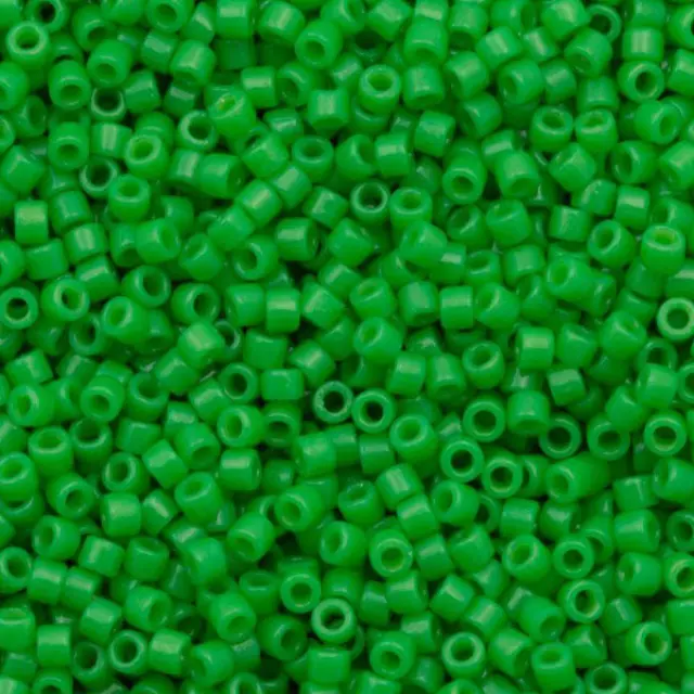 Χάντρα Miyuki Delica 11/0 - DB2126 - Duracoat Opaque Fiji Green ~7gr