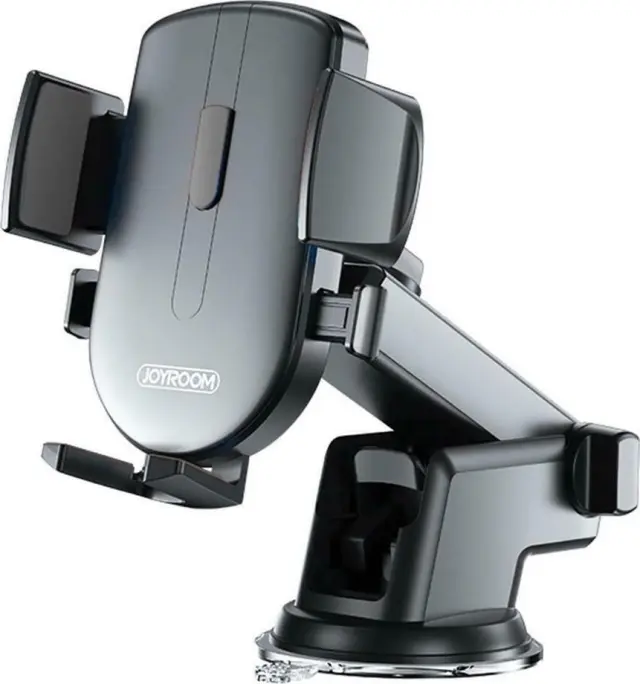 Joyroom® OK3 Βάση Στήριξης Κινητού Αυτοκινήτου Με Βεντούζα Και Βραχίονα -Μαύρη