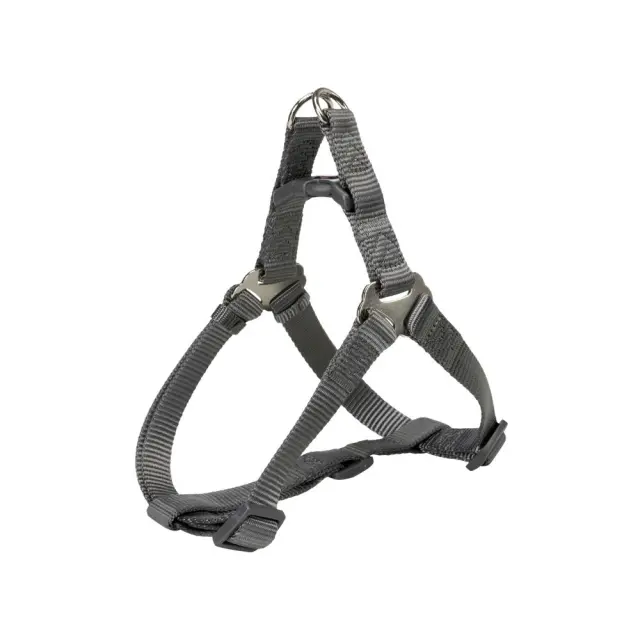 Trixie Premium One Touch Σαμαράκι Large Γραφίτης 65–80cm/25mm