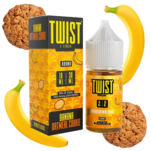 Twist Banana Oatmeal Cookie 10ml/30ml
