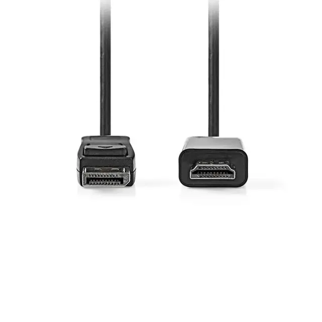 Καλώδιο εικόνας DisplayPort αρσ. - HDMI αρσ., 1.00m.