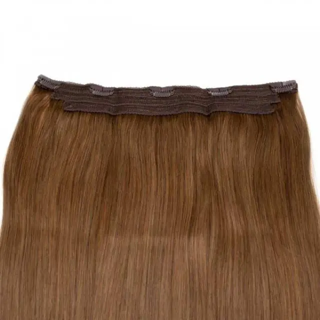 SEAMLESS1 HAIR EXTENSIONS ΤΡΕΣΑ ΜΕ 1 ΚΛΙΠ CARAMEL 55CM