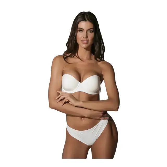 Luna Γυναικείο Σουτιέν Secret Sence Strapless, Χρώμα Ιβουάρ 2
