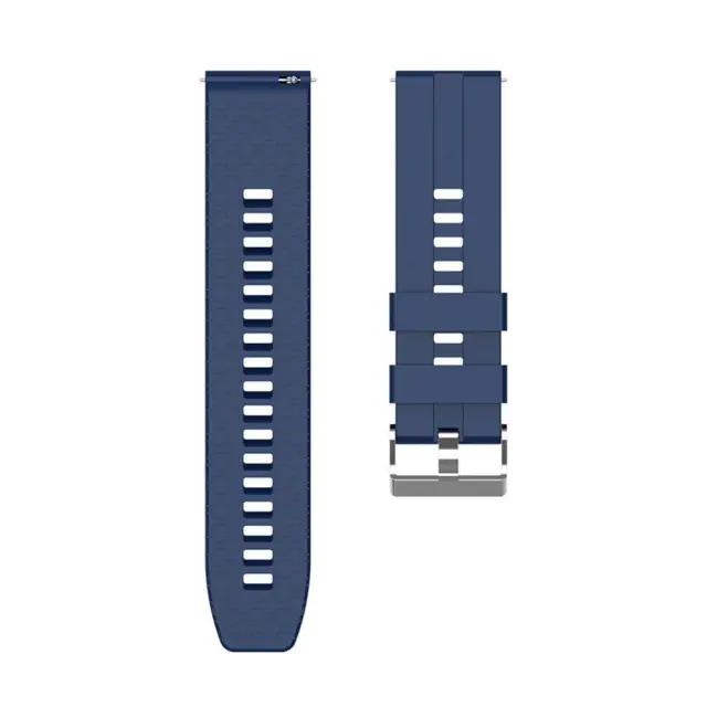 Λουράκι Σιλικόνης Για Huawei GT2/GT3 (Fits All 22mm)-Dark Blue OEM 3