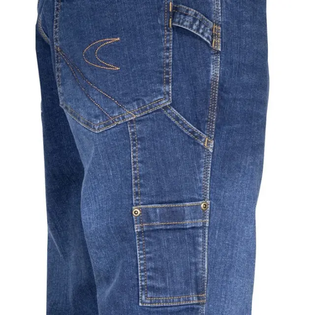 Jean Ελαστικό Παντελόνι Εργασίας Cofra Paradas dark blue - EU 48 3