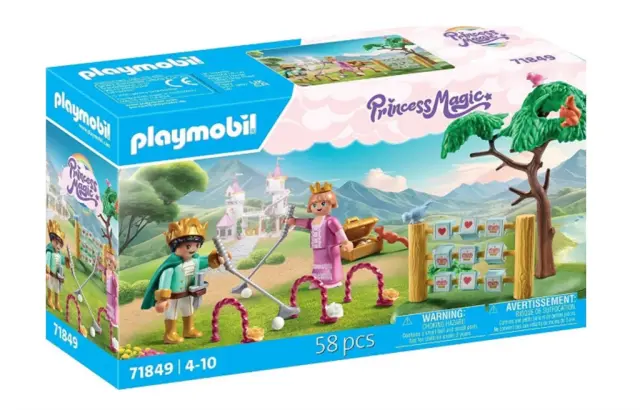 Playmobil Princess Magic Βασιλικοί Διάδοχοι Με Παιχνίδια Στον Κήπο / 71849 (Playmobil)