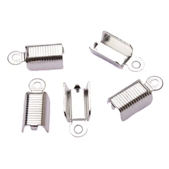 Ακροδέκτης 11x3mm Silver Plated ~48τεμ