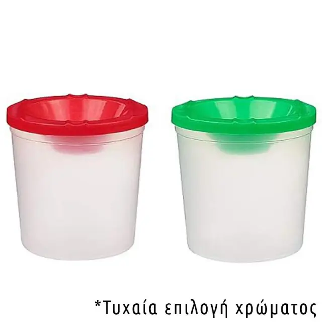 Δοχείο Πινέλων Ø7x7.4cm - 4τεμ (Τυχαία Επιλογή Χρώματος)