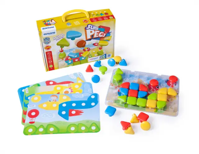 ΜΩΣΑΪΚΟ ΠΑΙΧΝΙΔΙ MINILAND SUPER PEGS 32 TMX