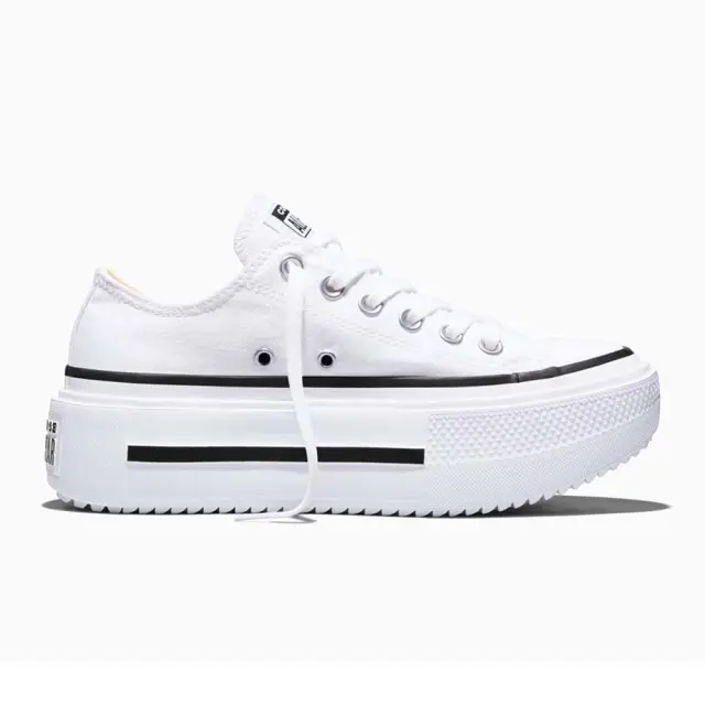 Converse Women's Chuck Taylor All Star OX Lift Double Stack Άσπρο A15491C (Converse)