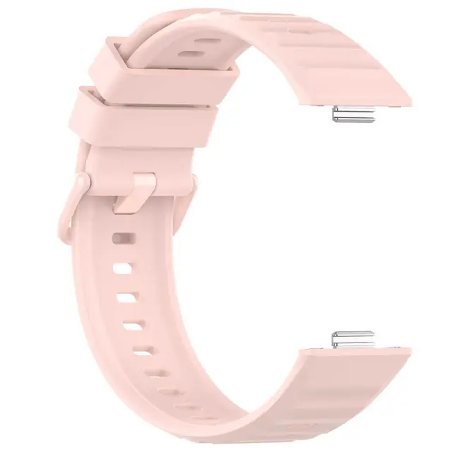 Techsuit - Watchband (W082) - Huawei Watch Fit 3 / Fit 4 / Fit 4 Pro / Fit 5 / Fit 5 Pro - Pink 3
