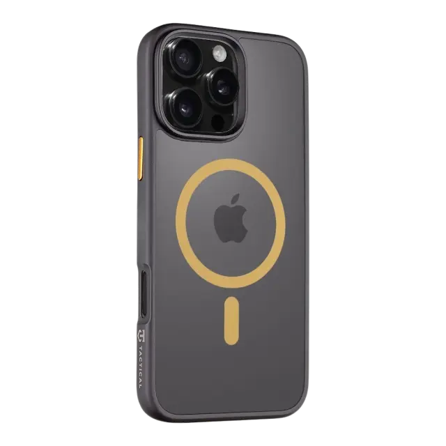 Tactical MagForce Hyperstealth 2.0 Cover for Apple iPhone 16 Pro Max Black/Yellow 2