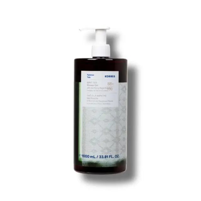 Korres Mint Tea Πράσινο Τσάι Αφρόλουτρο, 1000ml