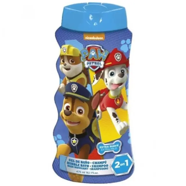 Paw Patrol Αφρόλουτρο & Σαμπουάν 2-σε-1 475ml