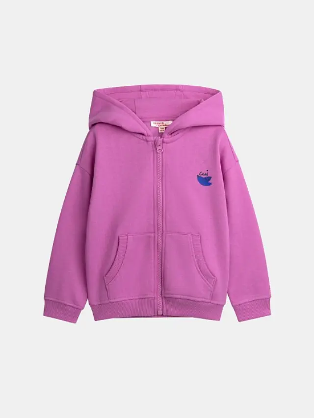 Παιδική Ζακέτα για Κορίτσια Pink Birdie ΜΩΒ