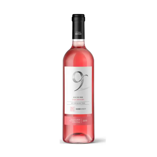 ΚΤΗΜΑ ΜΟΥΣΩΝ 9 ΡΟΖΕ 750ml