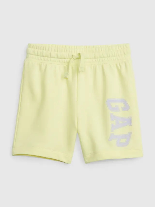 Κίτρινο BabyGap Logo Pull-On Σορτς CITRON - 2YRS