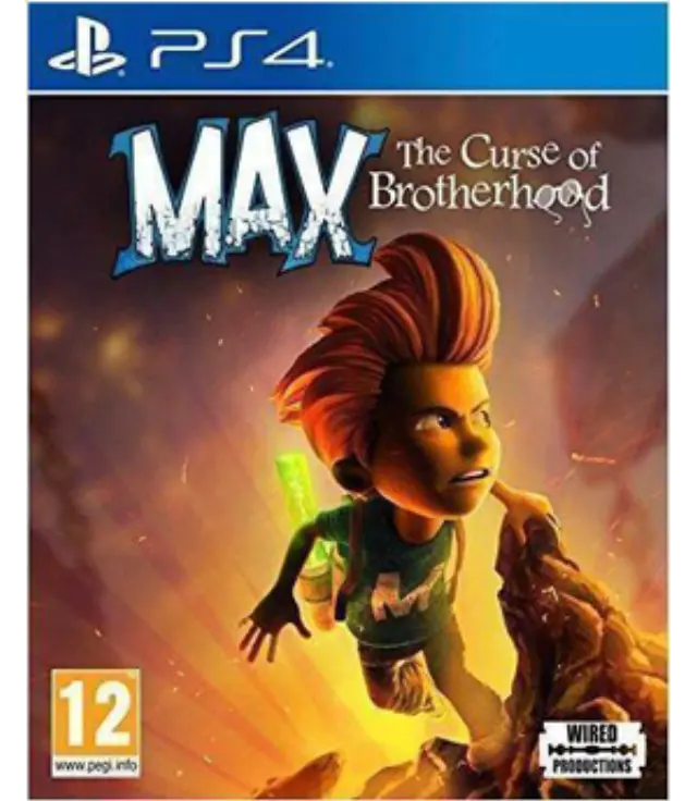 Max: The Curse of Brotherhood PS4 NEW