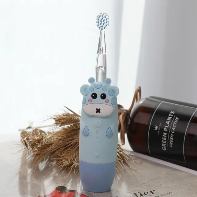 INNOGIO SONIC ΠΑΙΔΙΚΗ ΗΛΕΚΤΡΙΚΗ ΟΔΟΝΤΟΒΟΥΡΤΣΑ GIOGIRAFFE BLUE 3