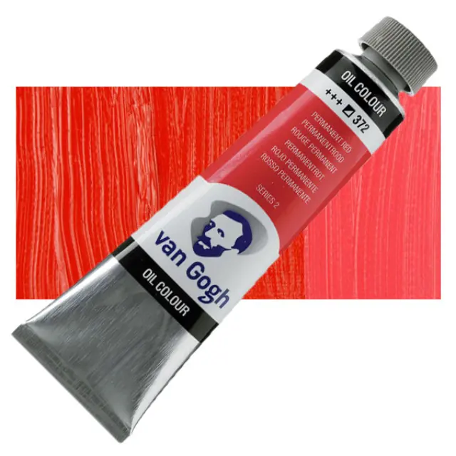 Λάδι Talens Van Gogh - 372 Permanent Red - 20ml
