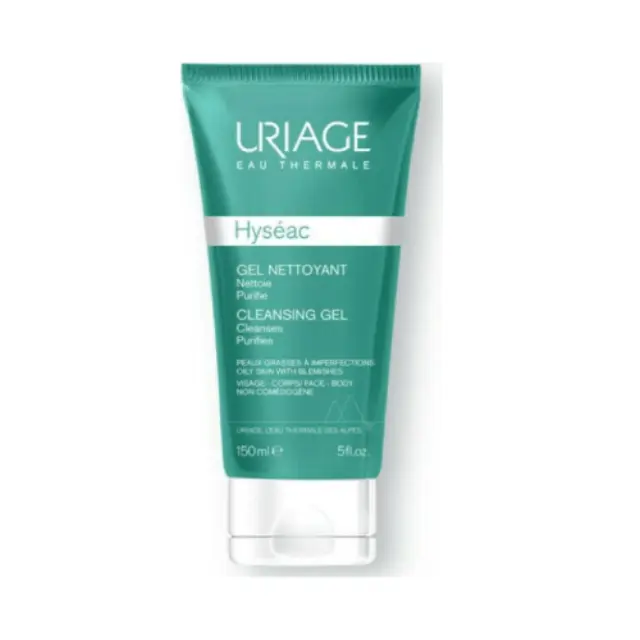 Uriage Hyseac Cleansing Gel Τζελ Καθαρισμού για Λιπαρή με τάση Ακμής Επιδερμίδα  150ml