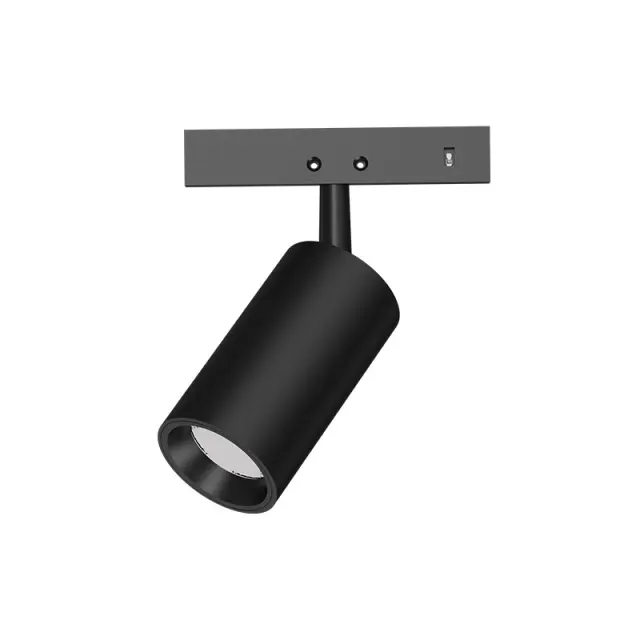 ΜΙΝΙ ΜΑΥΡΟ ΜΑΓΝΗΤΙΚΟ ΣΠΟΤ 24V DC 2W 3000K 180LM 24° Ra90 5YRS Φ26x46mm / THUBE230B