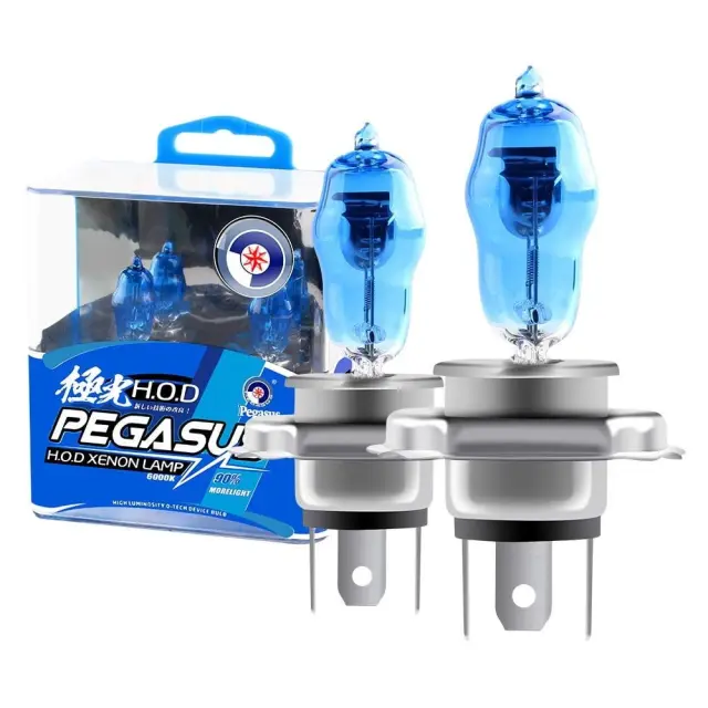 Pegasus Λάμπες Αλογόνου Τύπου Xenon 100/90w 12v H4 6000K 2 τμχ - Xenon lights 1014458