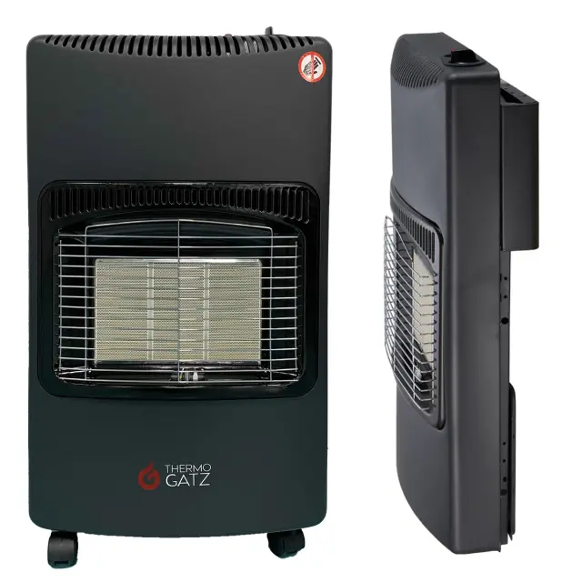 THERMOGATZ - Θερμάστρα Υγραερίου TG-FLD-4.2KW BLACK