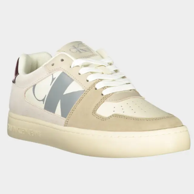 Calvin Klein - Classic Cupsole Ανδρικά Sneakers YM0YM01093-0H1 Μπεζ - 45 2