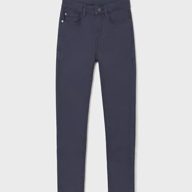 Junior 10 έως 18 ετών Παντελόνι slim fit ECOFRIENDS ασημί μπλε - 14Ε