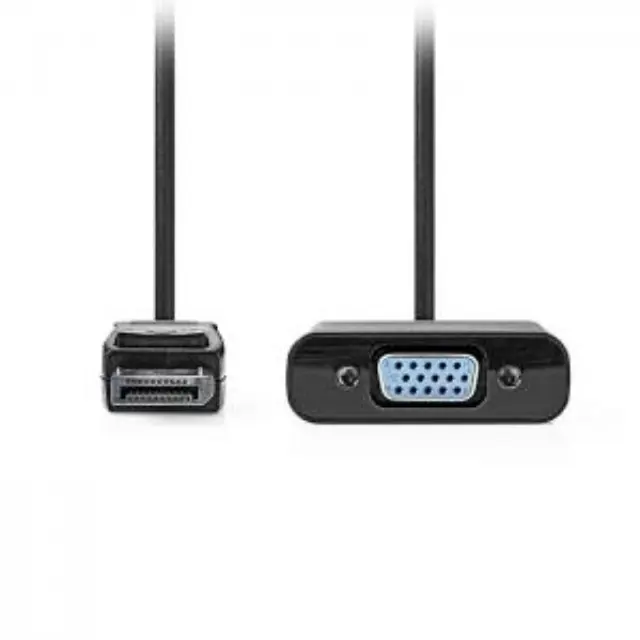 Καλώδιο εικόνας DisplayPort αρσ. - VGA θηλ., 0.20m. 2