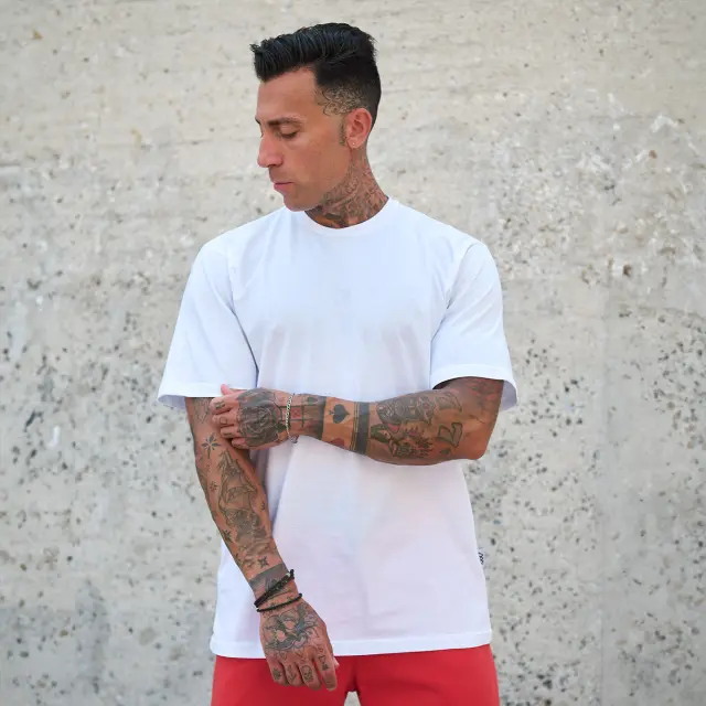 T-shirt Noshame® Λευκό Oversized - 112594 - XXL