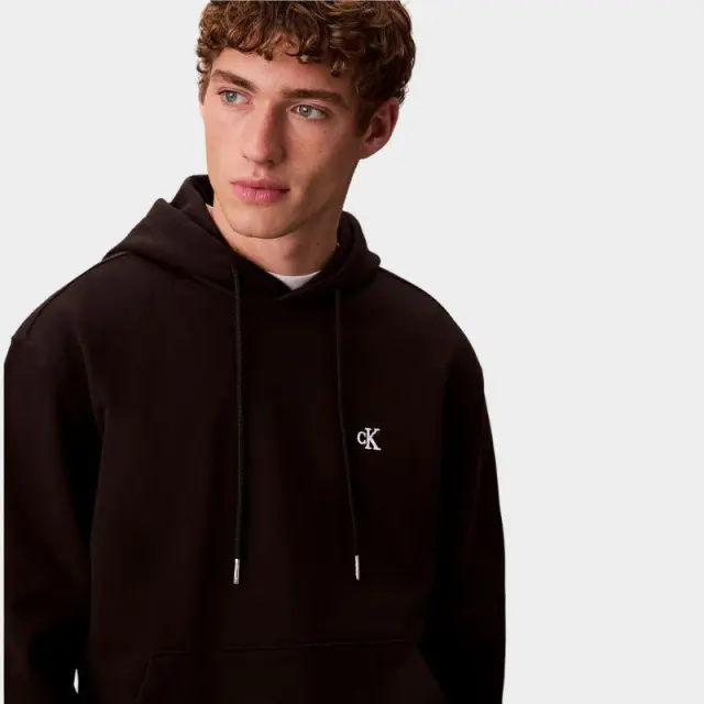 Calvin Klein - Ανδρικό Φούτερ Hoodie Regular Fit LV04RC297G-UB1 Μαύρο - XL 2